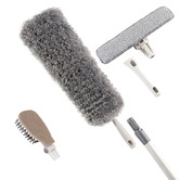 Albion Collection 7 Piece Grey Cleaning Set