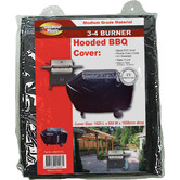 Glenthorne Living Black Hooded BBQ Cover