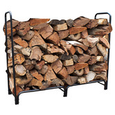 Glenthorne Living Donnie Steel Outdoor Wood Rack