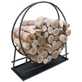 Glenthorne Living Franco Steel Wood Ring with Tray