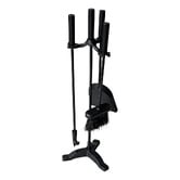 Glenthorne Living 4 Piece Samuel Cast Iron Fireplace Tool Set