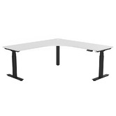 Marsden Officium Everett 3 Column 90 Degree Electric Desk with Right Return