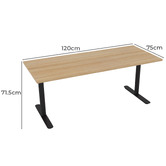 Marsden Officium Helix 120cm Office Desk