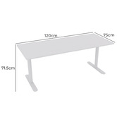 Marsden Officium Helix 120cm Office Desk