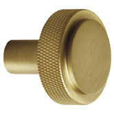 Hardware Concepts Hexi Polka Brass Cabinet Knob