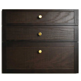 Hardware Concepts Hexi Polka Brass Cabinet Knob
