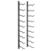 Grafton Home Goods Yves 18 Bottle Wall Mounted Iron Wine Rack