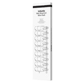 Grafton Home Goods Yves 18 Bottle Wall Mounted Iron Wine Rack