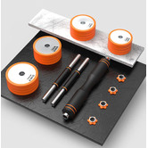 EzSpace 22 Piece Inox Dumbbell Set