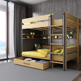EzSpace Teom Bunk Bed with Shelving Unit