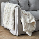 Aldrin Home Serene Faux Fur Throw