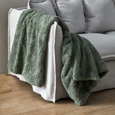 Aldrin Home Serene Faux Fur Throw