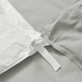 Aldrin Home Dove Grey Gaultier Bamboo-Blend Quilt Cover Set