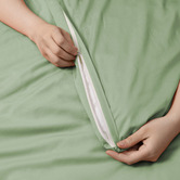Aldrin Home Sage Gaultier Bamboo-Blend Quilt Cover Set