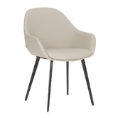 By Designs Benicio Faux Leather Dining Chairs