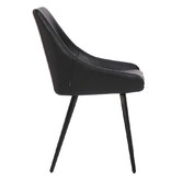 By Designs Shogun Faux Leather Dining Chairs