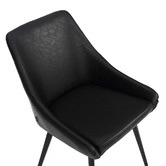 By Designs Shogun Faux Leather Dining Chairs