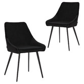 By Designs Shogun Velvet Dining Chairs