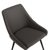 By Designs Shogun Faux Leather Dining Chairs