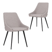 Casabona Shogun Upholstered Dining Chairs