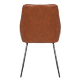 By Designs Shogun Faux Leather Dining Chairs