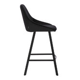By Designs 67cm Nemo Velvet Barstools
