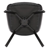 By Designs Nemo Swivel Faux Leather Dining Chairs