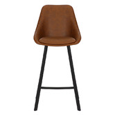 By Designs 67cm Nemo Faux Leather Barstools