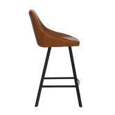 By Designs 67cm Nemo Faux Leather Barstools