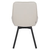 By Designs Nemo Swivel Faux Leather Dining Chairs