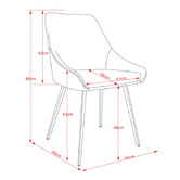 By Designs Shogun Upholstered Dining Chairs