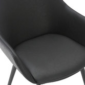By Designs Fido Faux Leather Dining Chairs