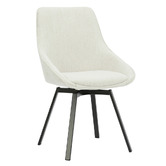 Chair &amp; Charm Hailee Swivel Dining Chairs