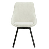 Chair &amp; Charm Hailee Swivel Dining Chairs