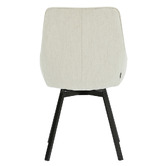 Chair &amp; Charm Hailee Swivel Dining Chairs
