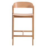 By Designs 67cm Moooi Oak Wood Barstool