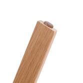 By Designs 67cm Moooi Oak Wood Barstool