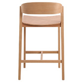 By Designs 67cm Moooi Oak Wood Barstool