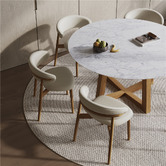 By Designs Devereaux Marble Dining Table