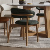 By Designs Devereaux Italian Carrara Marble Dining Table