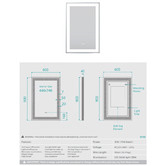 Fontaine Industries Lumira Prague LED Mirror