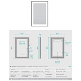 Fontaine Industries Lumira Prague LED Mirror