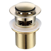 Fontaine Industries Rosa 32mm Brass Pop-Up Basin Waste with Overflow