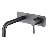 Fontaine Industries Rosa Backplate 200mm Bath/Basin Wall Mixer Set