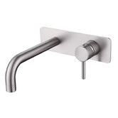 Fontaine Industries Rosa Backplate 200mm Bath/Basin Wall Mixer Set