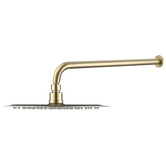 Fontaine Industries Rosa 250mm Shower Arm &amp; Head