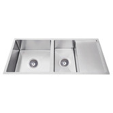 Fontaine Industries Toronto 1000mm 1 &amp; 3/4 Kitchen Sink With Drainer