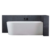 Fontaine Industries Harper Acrylic Right Corner Bath