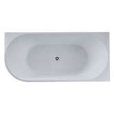 Fontaine Industries Harper Acrylic Right Corner Bath