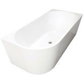Fontaine Industries Harper Matte Acrylic Right Corner Bath